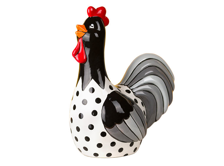 Bisque Fred Rooster (Case of 6)