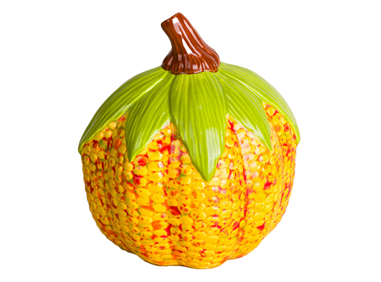 Bisque Short Corn Pumpkin (Case of 6)