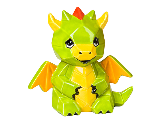 Bisque Dragon Facet-Ini (Case of 6)