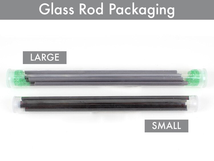 Pale Amber Transparent Rods (Case of 1)