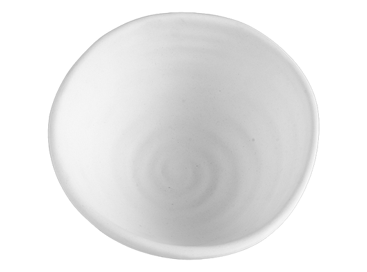 Bisque Stoneware Organic Bowl (Case of 4)