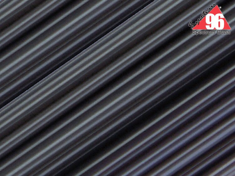 Charcoal Opalescent Stringers (Case of 1)