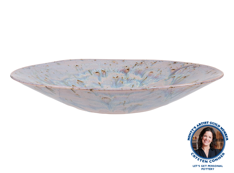 Bisque Stoneware XL Organic Serving Bowl (Case of 2)