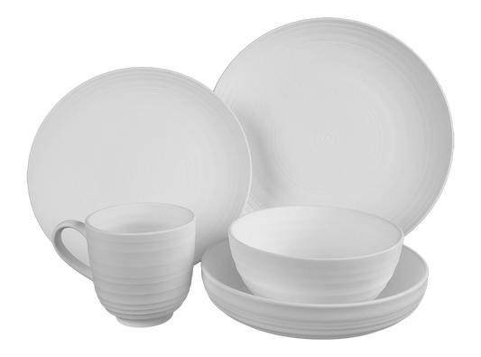 Bisque Stoneware Rhine Mug (Case of 4)