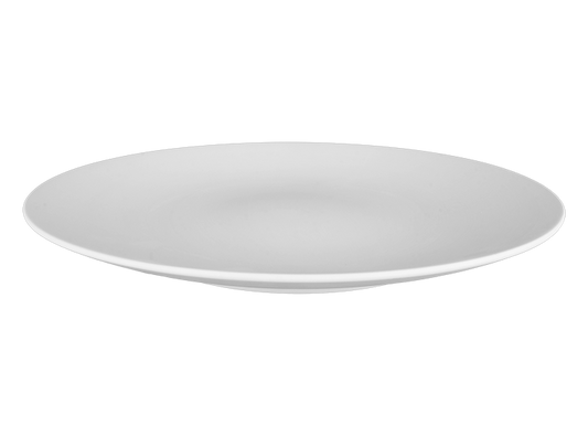Bisque Stoneware Willow Charger Plate (Case of 4)