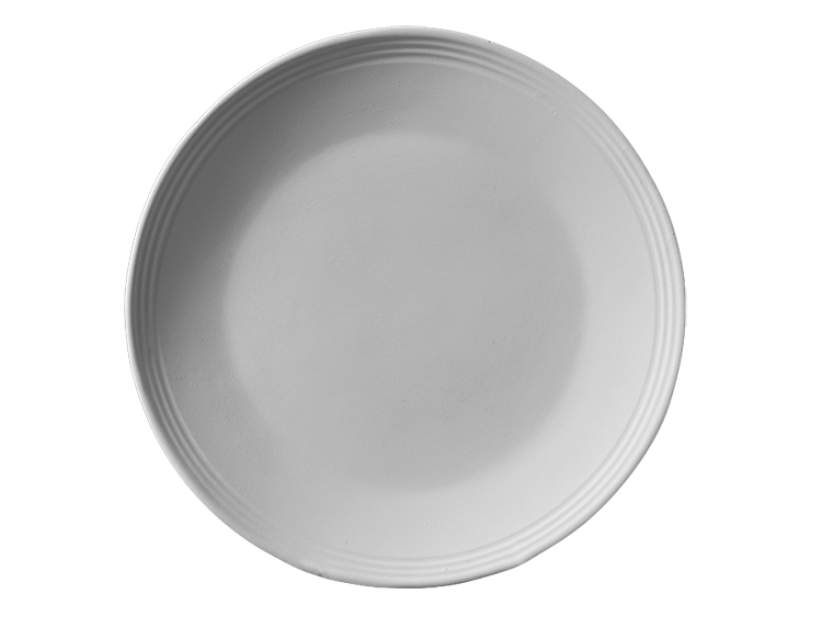 Bisque Stoneware Rimmed Salad Plate (Case of 6)