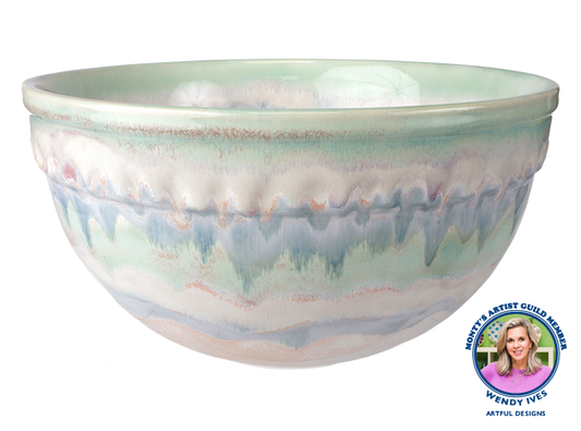 Bisque Stoneware Small Vintage Mixing Bowl (Case of 6)