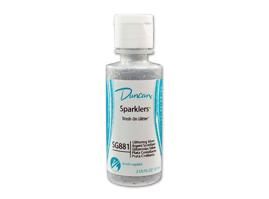 Glittering Silver Sparkler - 2 Ounce (Case of 1)
