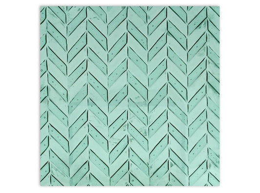 Herringbone Texture Fusing Tile (Case of 1)