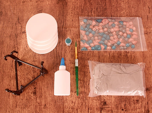 BOHO Coaster Mosaic Kit (Case of 1)