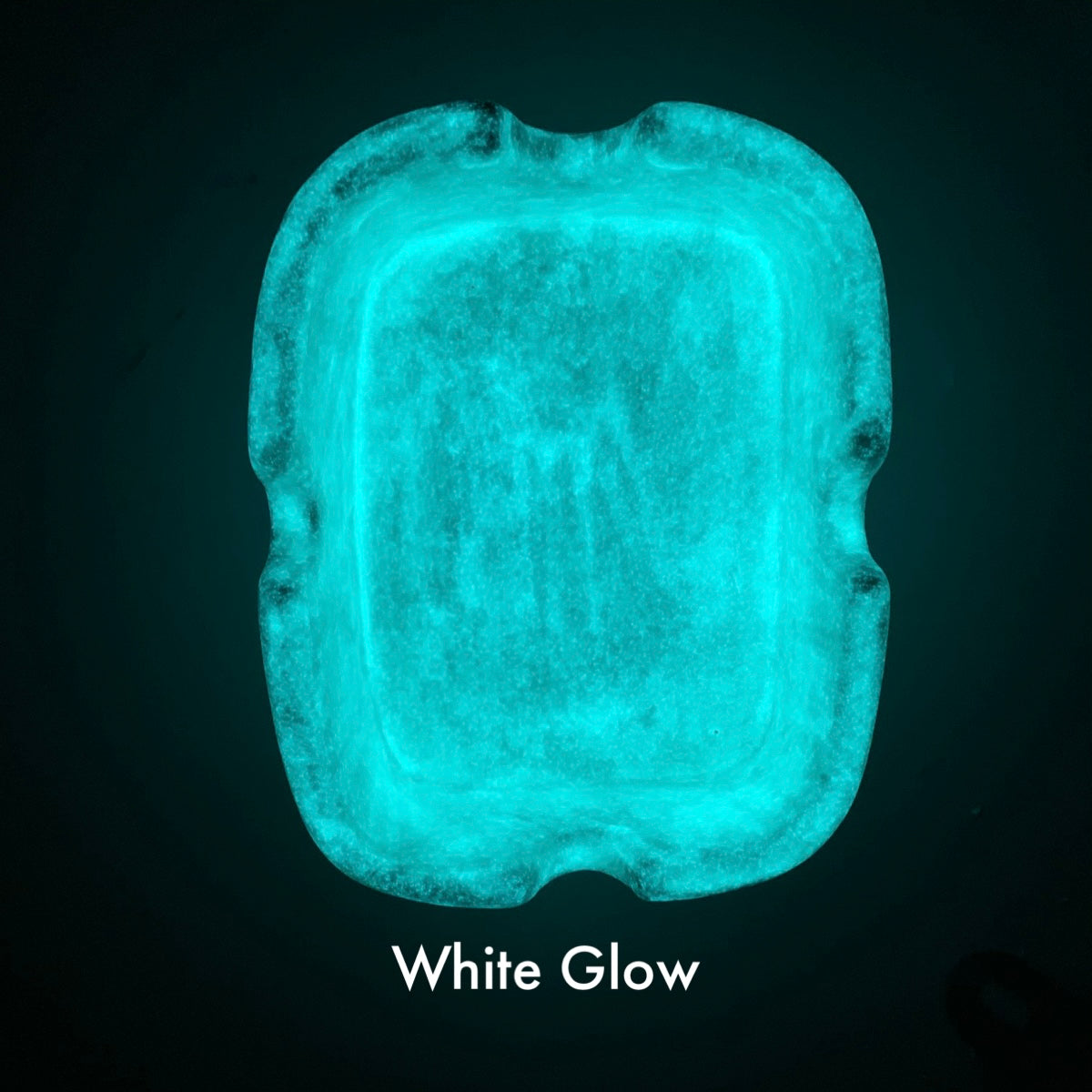 White glow glaze