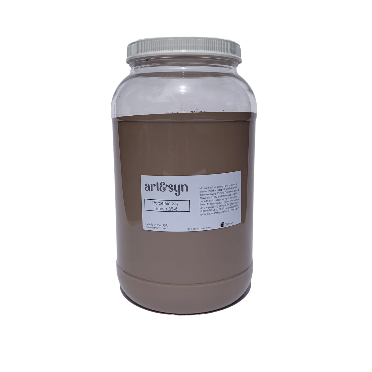 Brown Porcelain Slip Cone 5-6