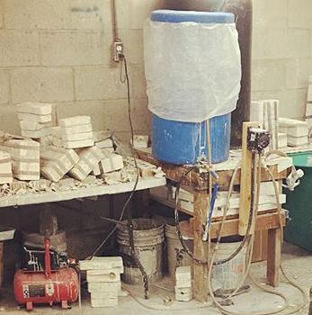How to make a slip casting pump system