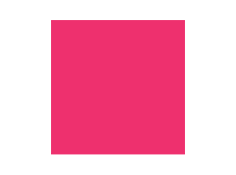 Pink acrylic paint bottle for ceramic bisqueware