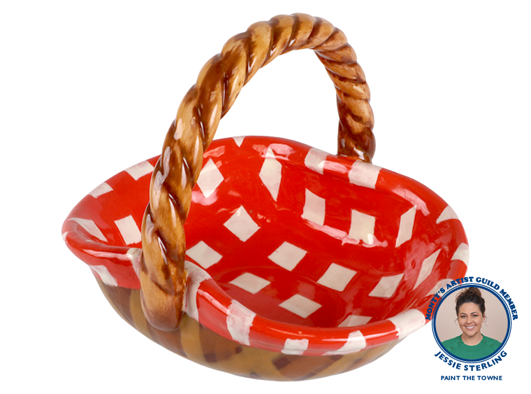 Bisque Large Basket (Case of 3)
