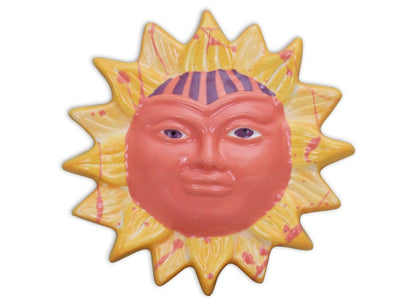 Bisque Sun W/ Mounting Hole (Case of 12)