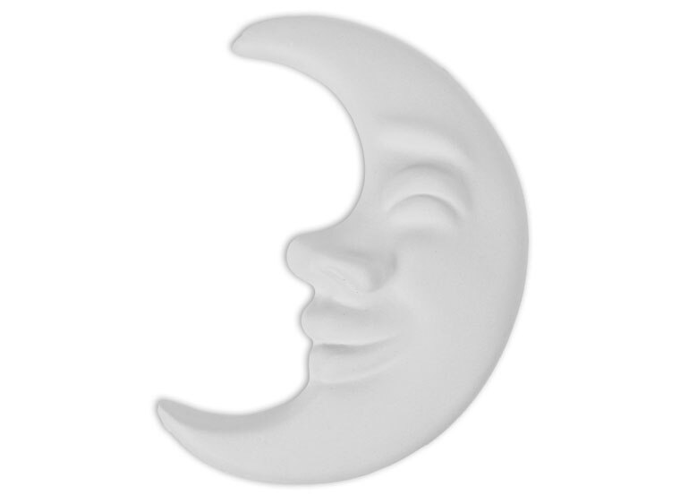 Bisque Moon W/ Mounting Hole (Case of 12)