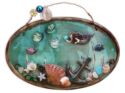 Bisque Oval Plaque Kit (Case of 8)