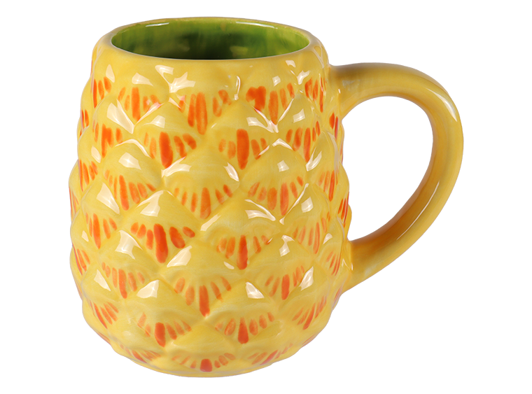 Bisque Pineapple Mug (Case of 4)