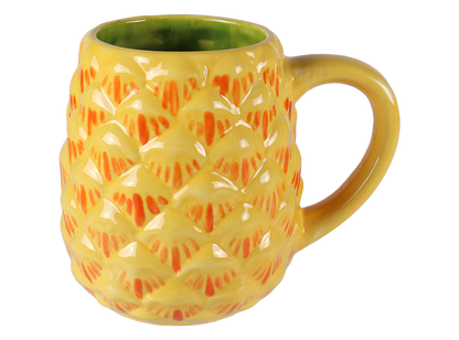 Bisque Pineapple Mug (Case of 4)