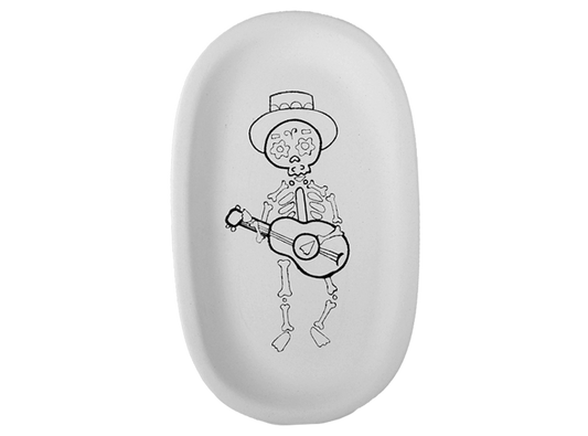 Bisque Day Of The Dead Soap Dish (Case of 12)
