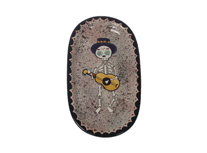 Bisque Day Of The Dead Soap Dish (Case of 12)