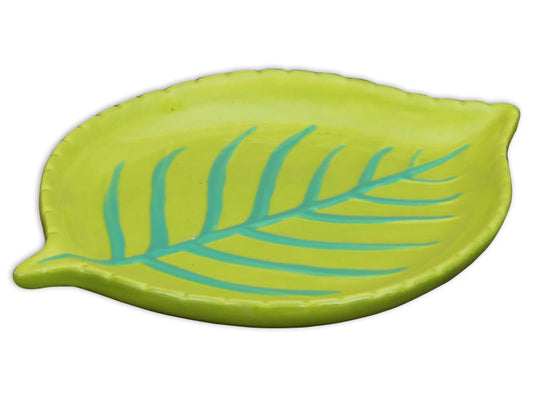 Bisque Leaf Dish (Case of 6)