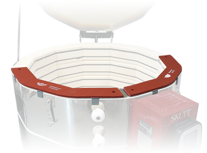 Deluxe Kiln Shield - 10-Sided With 3" Brick (Case of 1)