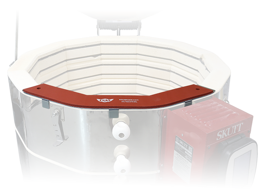 Standard Kiln Shield - 10-Sided With 3" Brick (Case of 1)