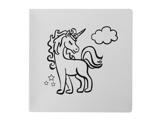 Bisque Twinkle The Unicorn Plate (Case of 6)