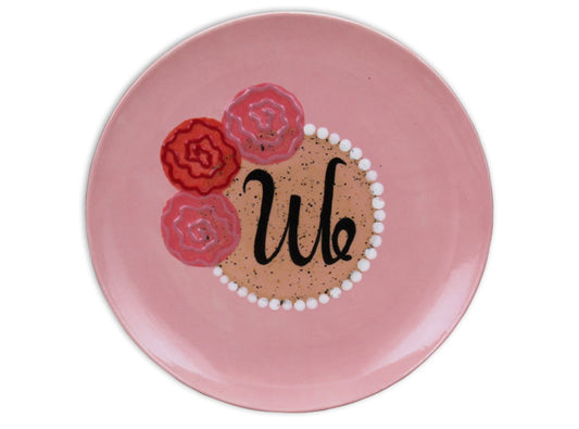 Bisque Hanging Coupe Plate Sm (Case of 6)