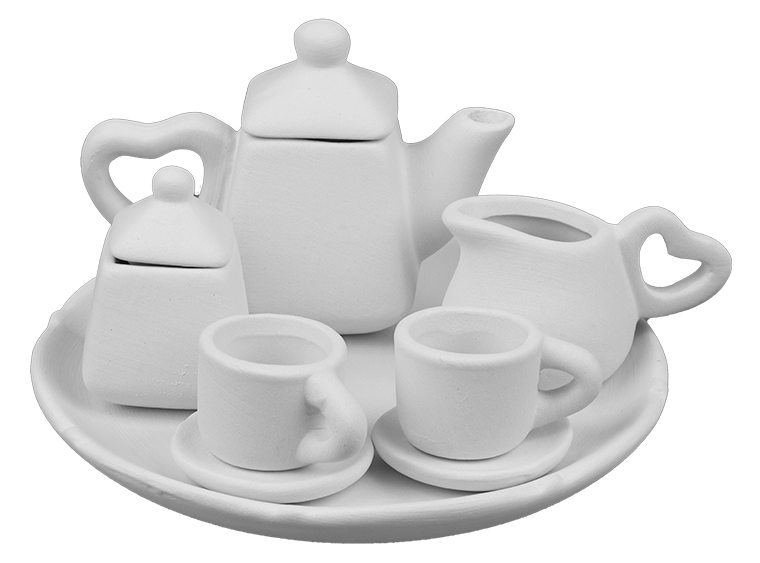 Bisque La Petite Tea Set (Case of 4)
