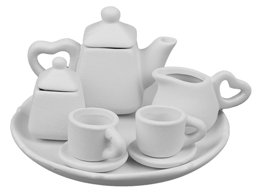 Bisque La Petite Tea Set (Case of 4)