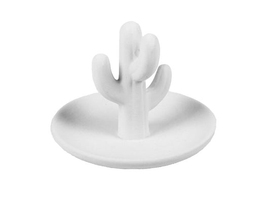 Bisque Cactus Ring Holder (Case of 8)