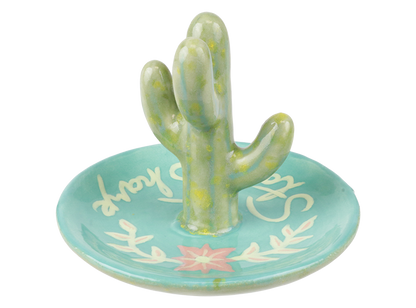 Bisque Cactus Ring Holder (Case of 8)