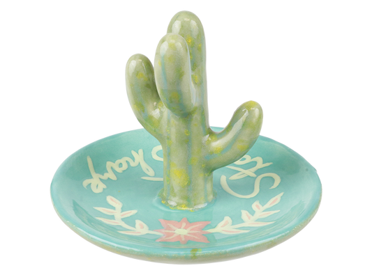 Bisque Cactus Ring Holder (Case of 8)