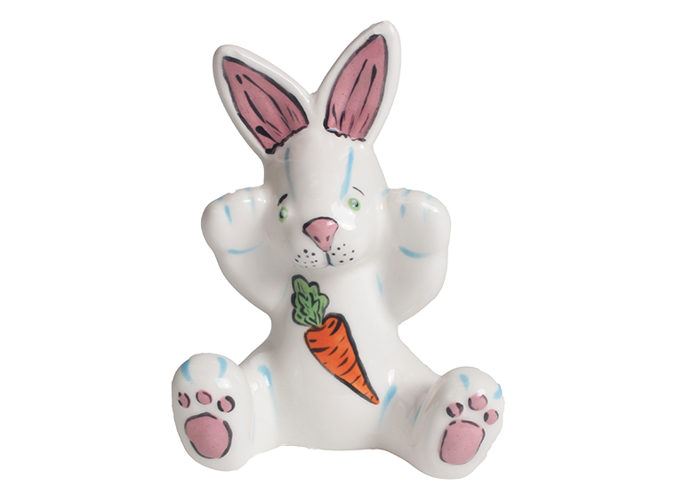 Bisque Hoppy Bunny (Case of 12)