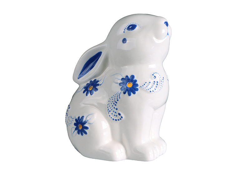 Bisque Lighted Baroque Bunny (Case of 4)