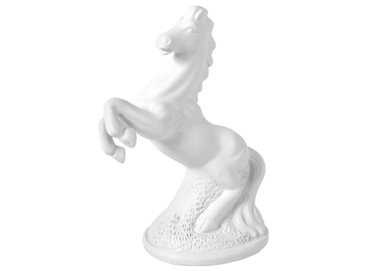 Bisque Rearing Horse (Case of 4)