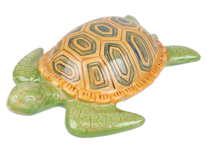 Bisque Large Contemporary Sea Turtle Plaque (Case of 2)