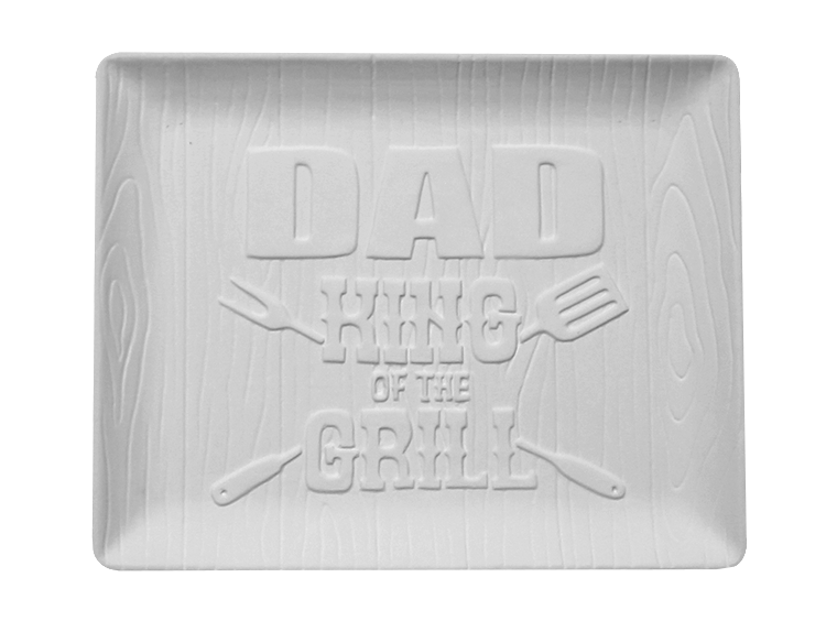 Bisque King Of The Grill Platter (Case of 2)