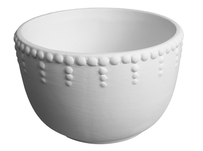 Bisque Bulbous Bowl (Case of 4)