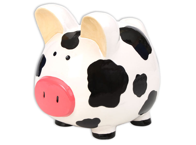 Bisque Big Pig Bank (Case of 2)