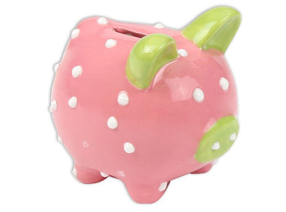 Bisque Little Piggy Bank (Case of 6)