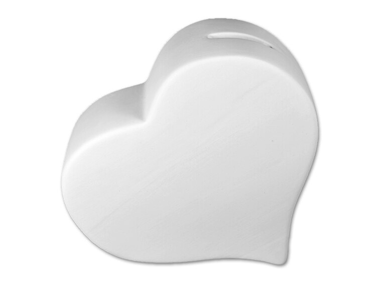 Bisque Love You More Bank (Case of 6)