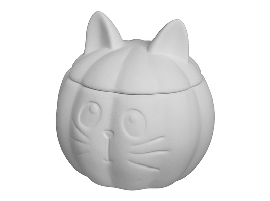 Bisque Cat-O-Lantern Box (Case of 4)