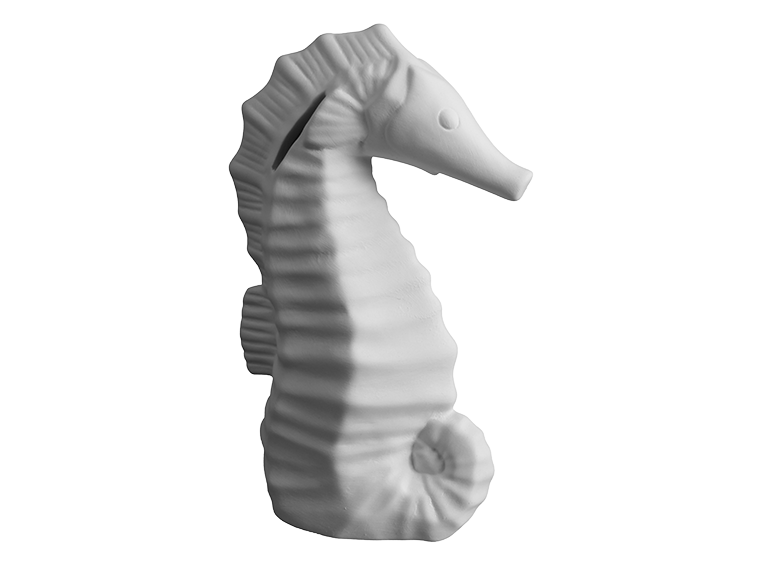 Bisque Seahorse Bank (Case of 6)