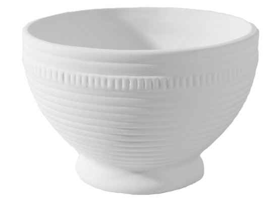 Bisque Large Dresden Bowl (Case of 4)