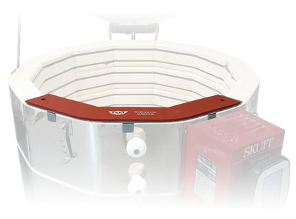 Standard Kiln Shield - 12-Sided With 3" Brick (Case of 1)