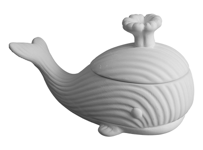 Bisque Whale Box (Case of 4)